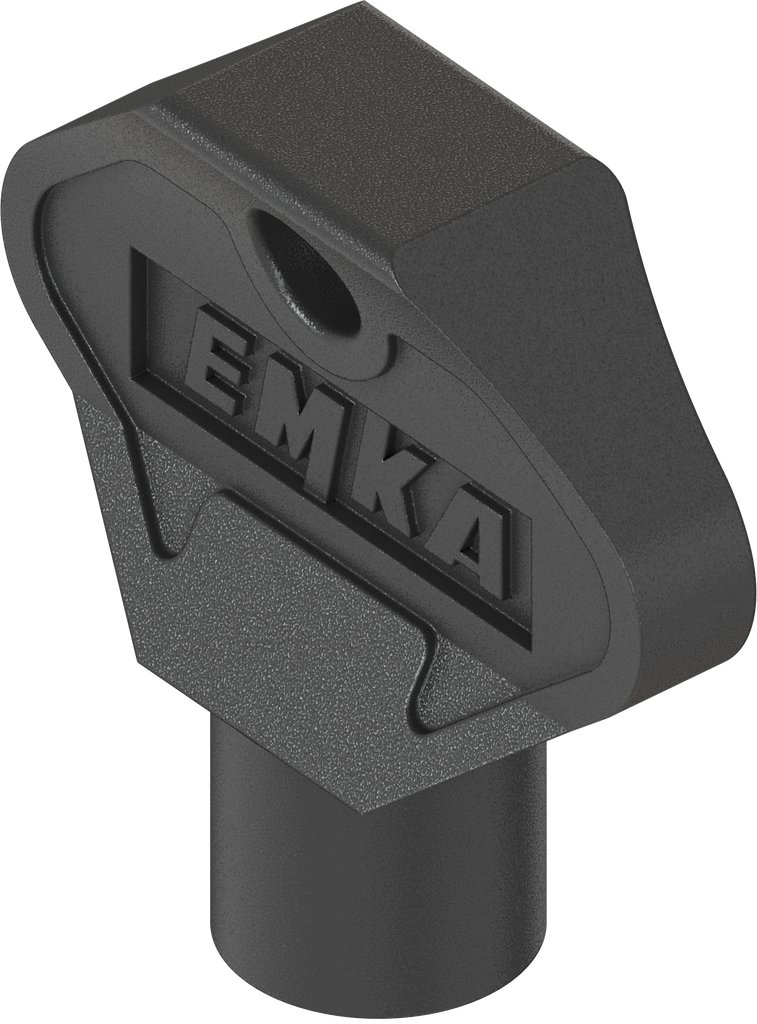 key for insert triangular 7, Polyamide GF black; 1004-39